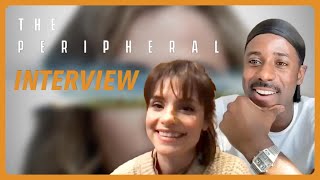 THE PERIPHERAL Interview - Gary Carr & Charlotte Riley on Prime Video's sci-fi series, deep themes