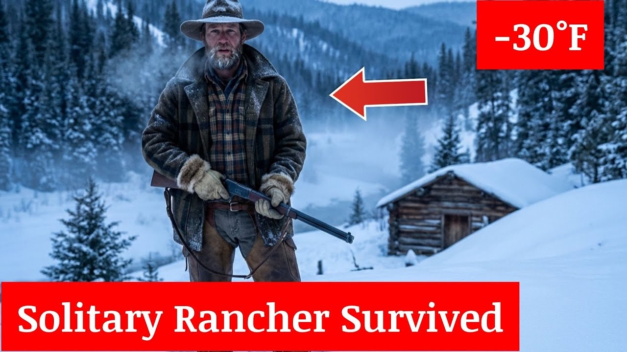 How a Solitary Rancher Survived −30°F Mountain Cold No One Thought Possible (1870)