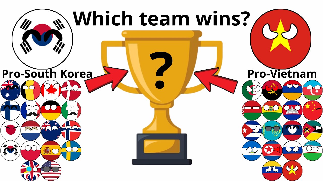 You will not guess who won this intense battle!😱 Pro-South Korea VS Pro-Vietnam marble race.