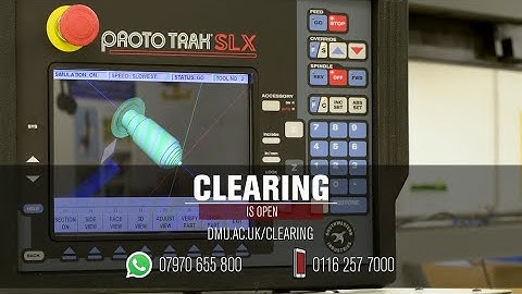 Clearing at DMU is open