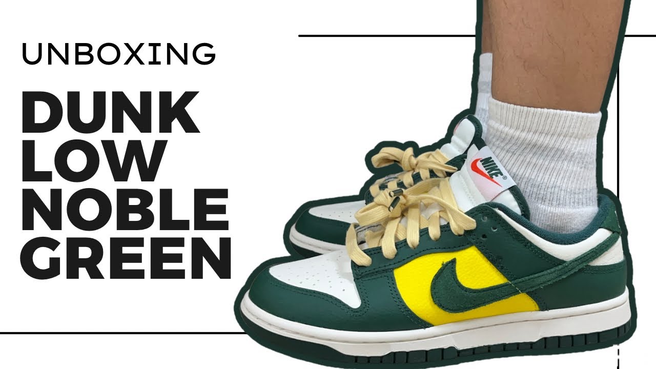 W) Nike Dunk Low Noble Green Review + On Foot Review & Sizing Tips