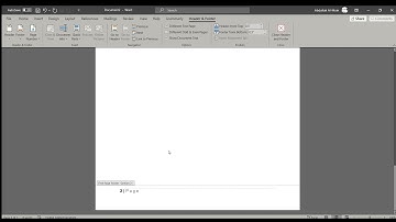 How to hide page numbers till Introduction in a word document