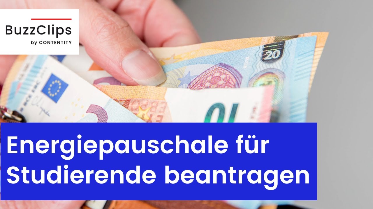 So können Studierende die Energiepauschale beantragen - YouTube