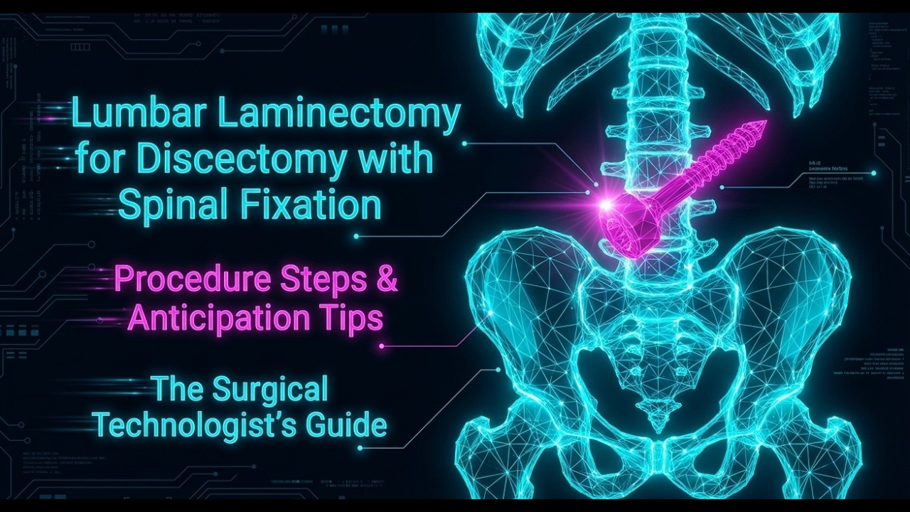Lumbar Laminectomy & Spinal Fixation | Step-by-Step Surgical Guide and ...
