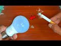 Just put Super Glue and Ash on the Led Bulb and you will be amazed