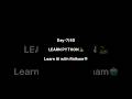 Day-7/40 Learn python #ai #artificialintelligence #codinglife #machine-learning