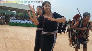 Lể hội thi múa cồng chiêng xoang của hai thôn đắk giấc và Ri mẹt