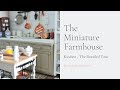 Miniature Farmhouse Realistic & Detailed Kitchen Tour (with lights!)