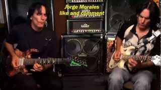 STEVE VAI vs STEVE VAI war of rock HD- IMPRESIONANTE DUELO -