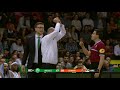 Gestion arbitre basketball  maestre avec coach vujocevic csp limoges