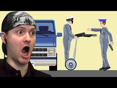 Видео: ОГРАБЛЕНИЕ ПО-ХЭППИВИЛСОВСКИ ► Happy Wheels |150| Хэппи Вилс