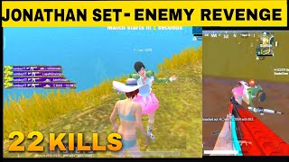 ✨PUBG MOBILE LITE 22 KILLS GAME PLAY 🔥 JONATHAN SET SQUAD REVENGE | SATISFYING CLUTCHS #pubglitegame screenshot 4