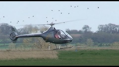 G2 Cabri Student Training Bumpy Landing&Drifting Cross Wind