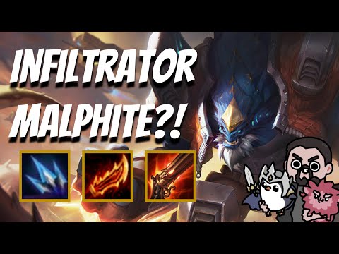 Video Infiltrator Malphite?! | TFT Galaxies | Teamfight... - youtube