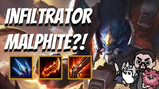 Infiltrator Malphite?! | TFT Galaxies | Teamfight Tactics