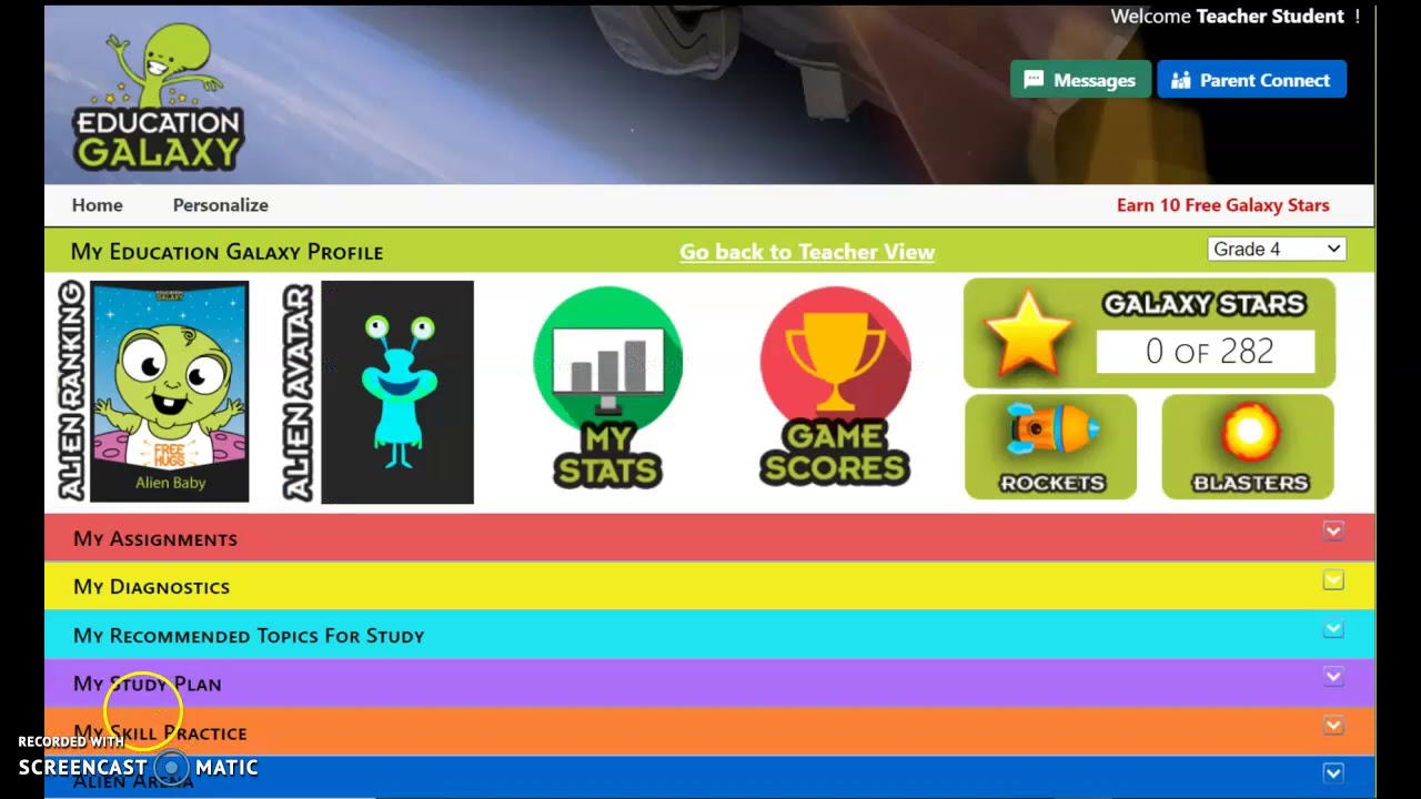 Education Galaxy Math HW - YouTube
