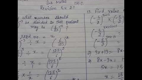 Exponent and powers # solutions of ex 2.1 # maths booster # class 8TH