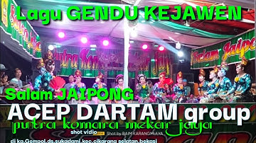 jaipong Acep Dartam pkmj Subang Lagu Gendu Kejawen Terbaru 2023 #jaipong #jaipongan #acepdartam