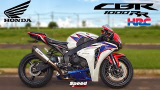 Testando Honda CBR1000 RR Fireblade HRC 2008 | Analise Completa | Speed Channel