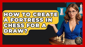 How To Create A Fortress In Chess For A Draw? - The Chess Codex
