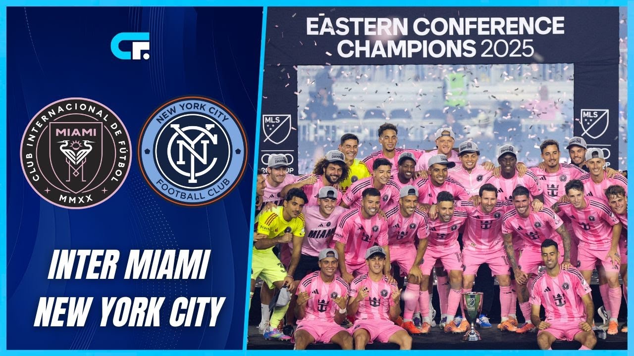 El INTER MIAMI de MESSI, CAMPEÓN DEL ESTE: GOLEÓ 5-1 a NEW YORK CITY y ...