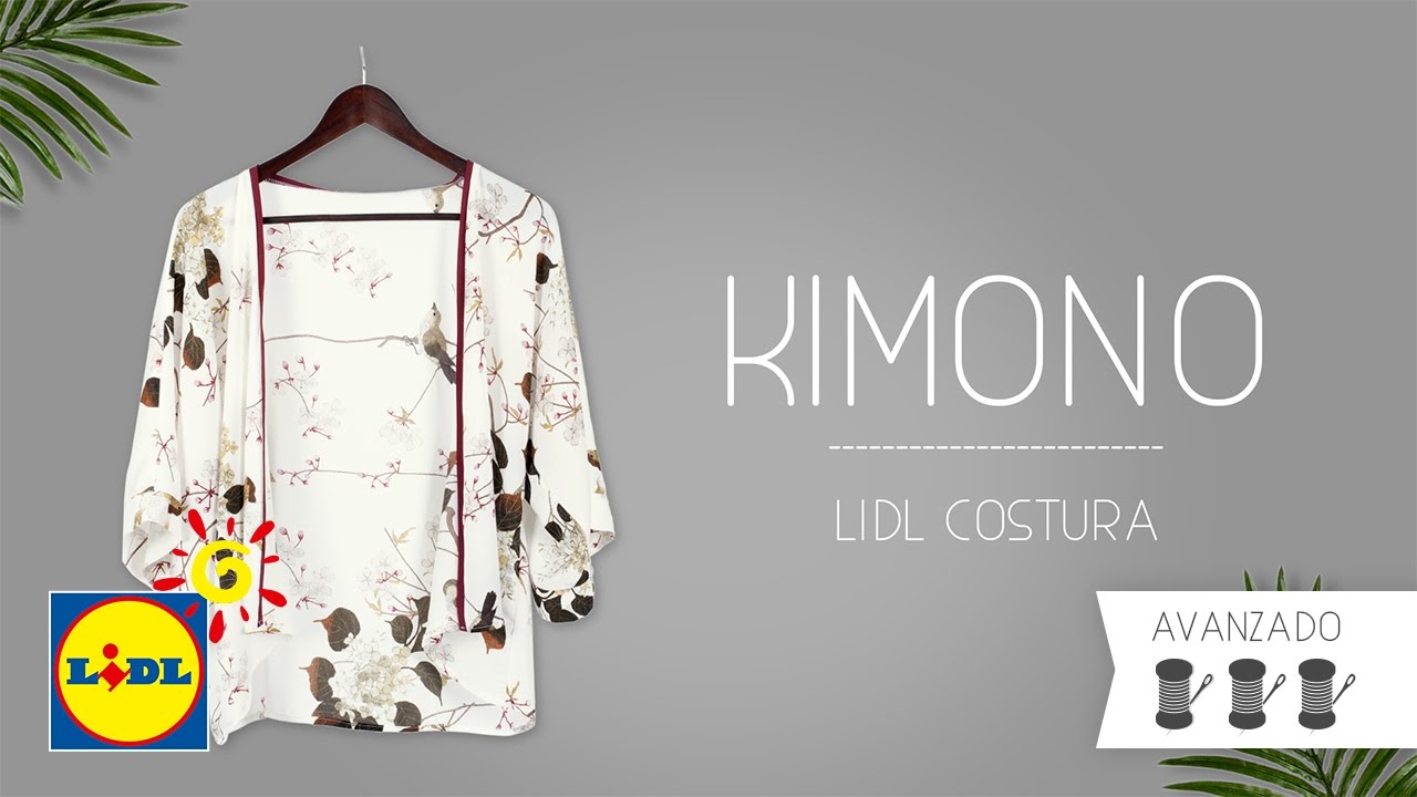 Anestésico muñeca Ligadura Cómo Hacer un Kimono 👘✂️ - Lidl Costura - YouTube