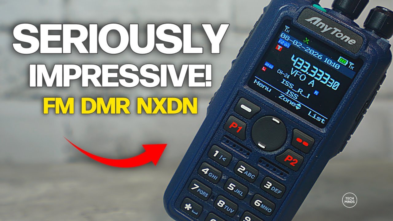 ANYTONE AT-D890UV - CROSS BAND Digital & Analog Handheld Radio