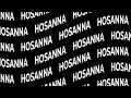 Hosanna" Flag Motion Background | Christian Worship Visuals | Free Christian backgrounds 039