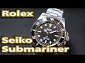 This amazing nh35 watch transformed into a seiko submariner not rolex