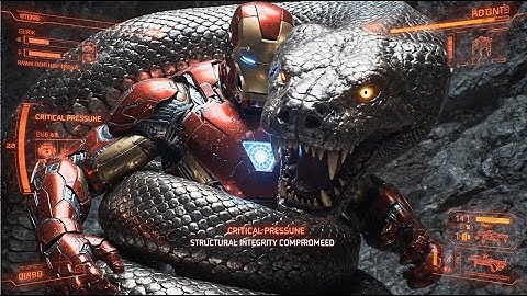 🔥 Iron Man vs Giant Python at the White House | Epic 8K AI Movie Battle | Cinematic Showdown