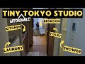 Tiny tokyo apartment tour  cheap micro studio in japan