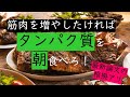 【早稲田の研究成果】タンパク質は「朝」食べると筋肉が増える！