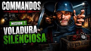 🎮 Commandos: Behind Enemy Lines --🎖️ Mission 2: Voladura Silenciosa (musica de guerra - war music)
