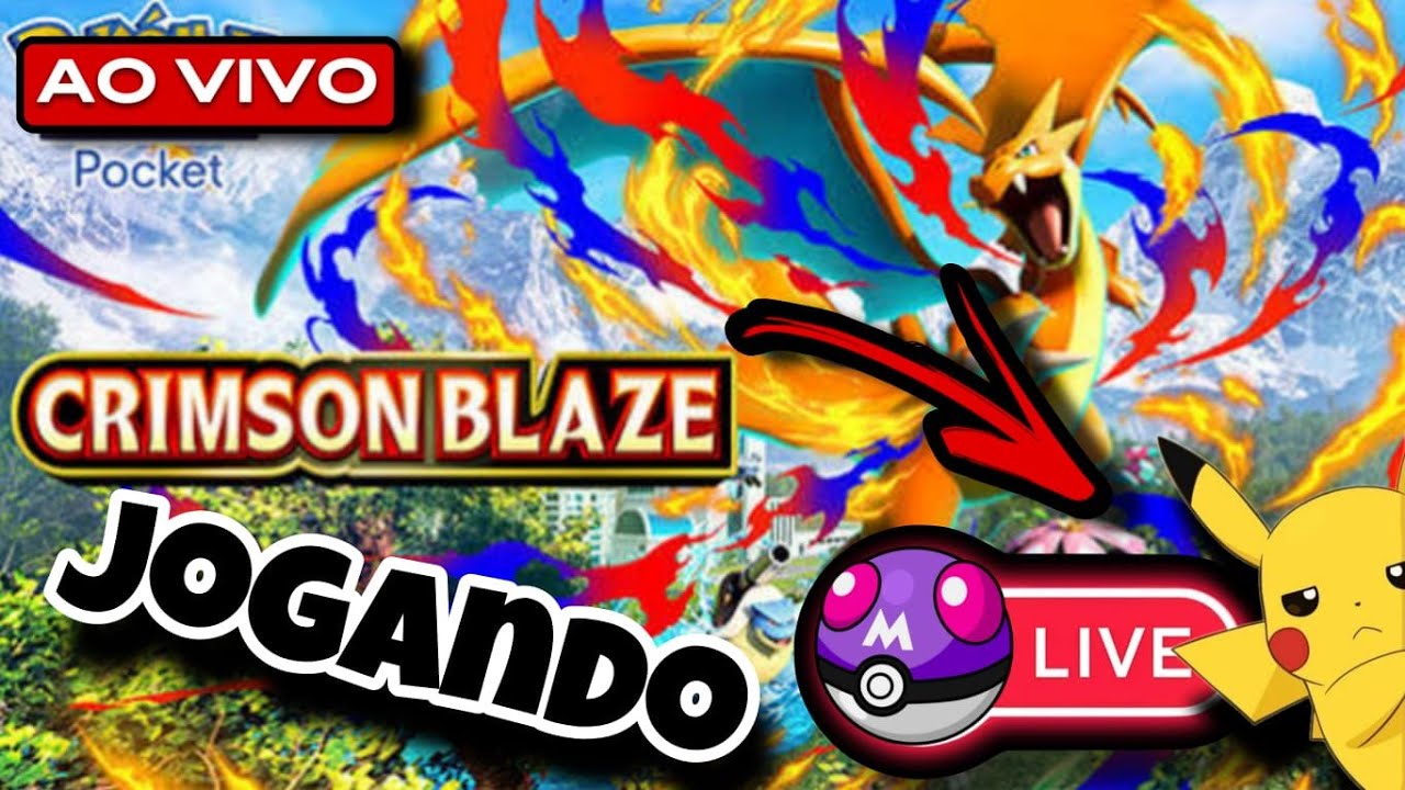 🔴AO VIVO: JOGANDO RANQUEADA [Pokémon Tcg Pocket]