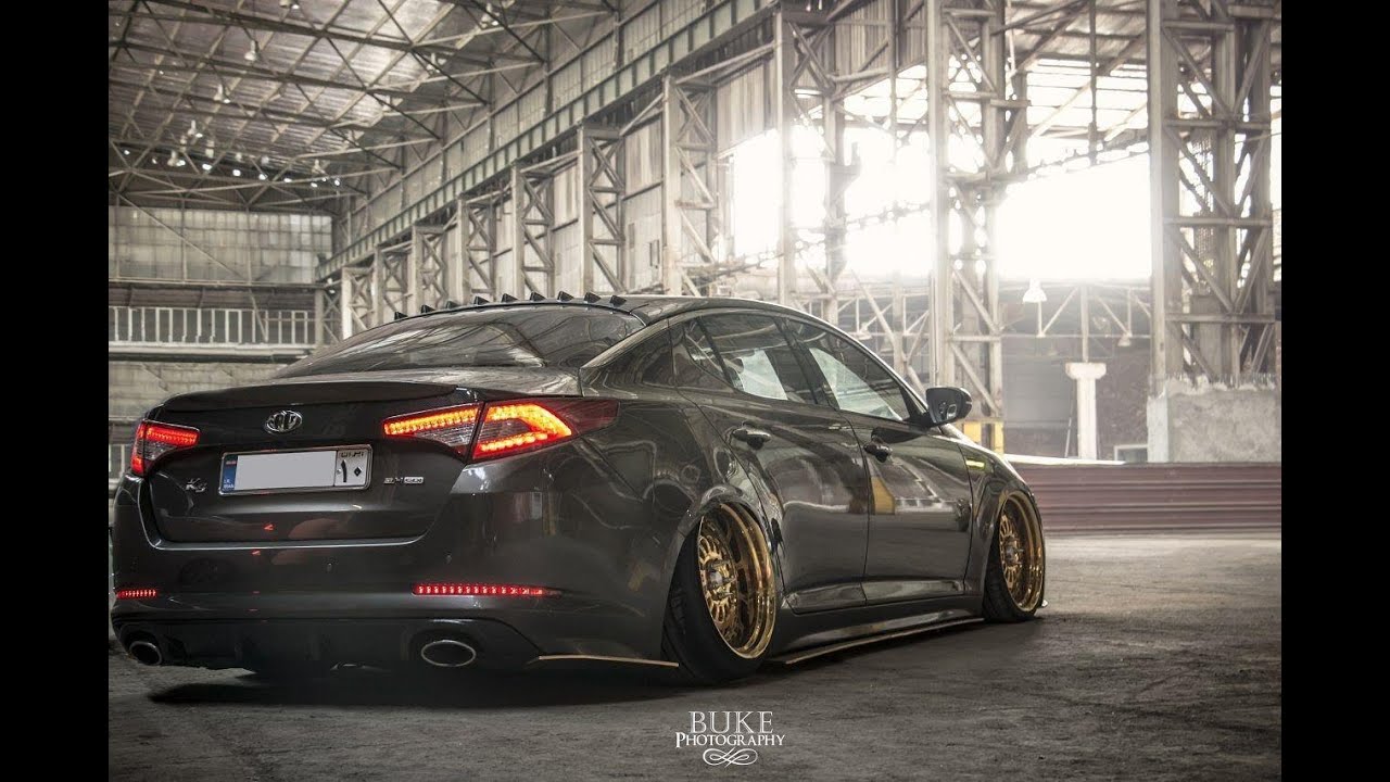 Bagged K5 Kia Optima Stance Low Youtube