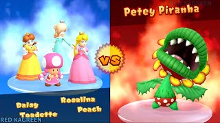 Mario Party 10 Haunted Trail - Rosalina vs Peach vs Daisy vs Toadette (Very Hard)