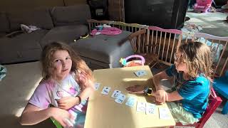 Elee (9) plays alphabet card games Soft Mozart Prep C screenshot 5