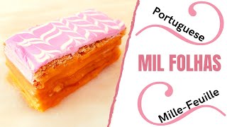 Mil Folhas Português Portuguese Mille-Feuille
