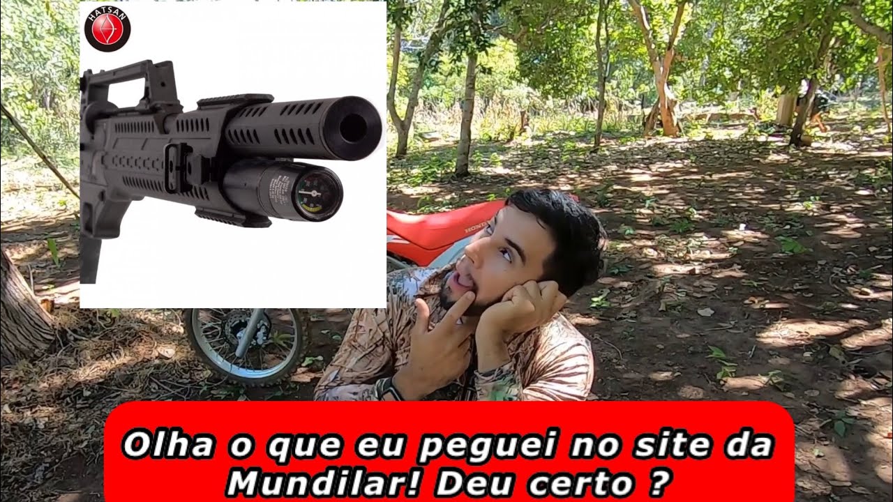 Comprar carabina na Mundilar, É seguro ? - YouTube