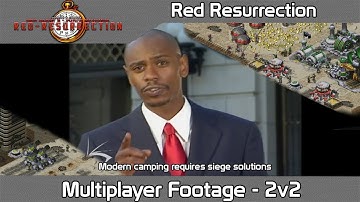 C&C Red Resurrection Multiplayer #8 - Modern Camping Require Siege Solutions