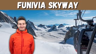 La funivia più bella d'Italia  SKYWAY del Monte Bianco (fino a 3842 metri)