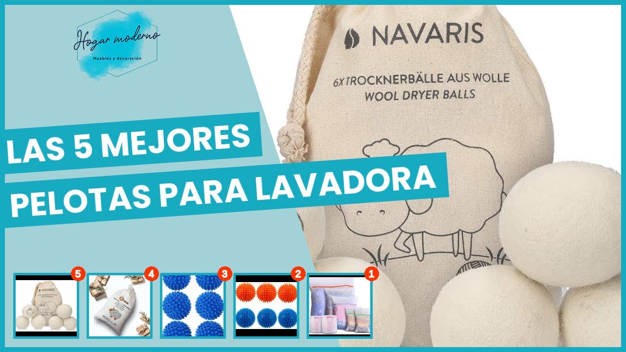 Las 5 mejores pelotas para lavadora 