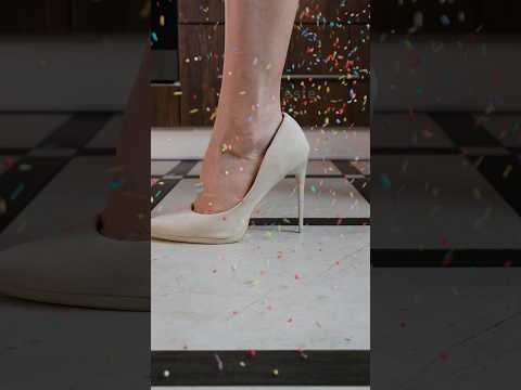 Crushing Crunchy & Soft Things | High Heels vs Avocado & Christmas tree #shorts #asmr