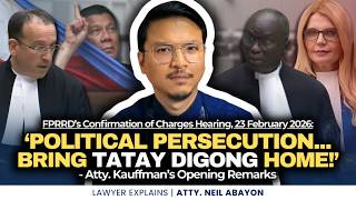 Download Lagu Atty. Kauffman's OPENING REMARKS in FPRRD's Confirmation of Charges! #LawyerExplains #AttorNEIL MP3