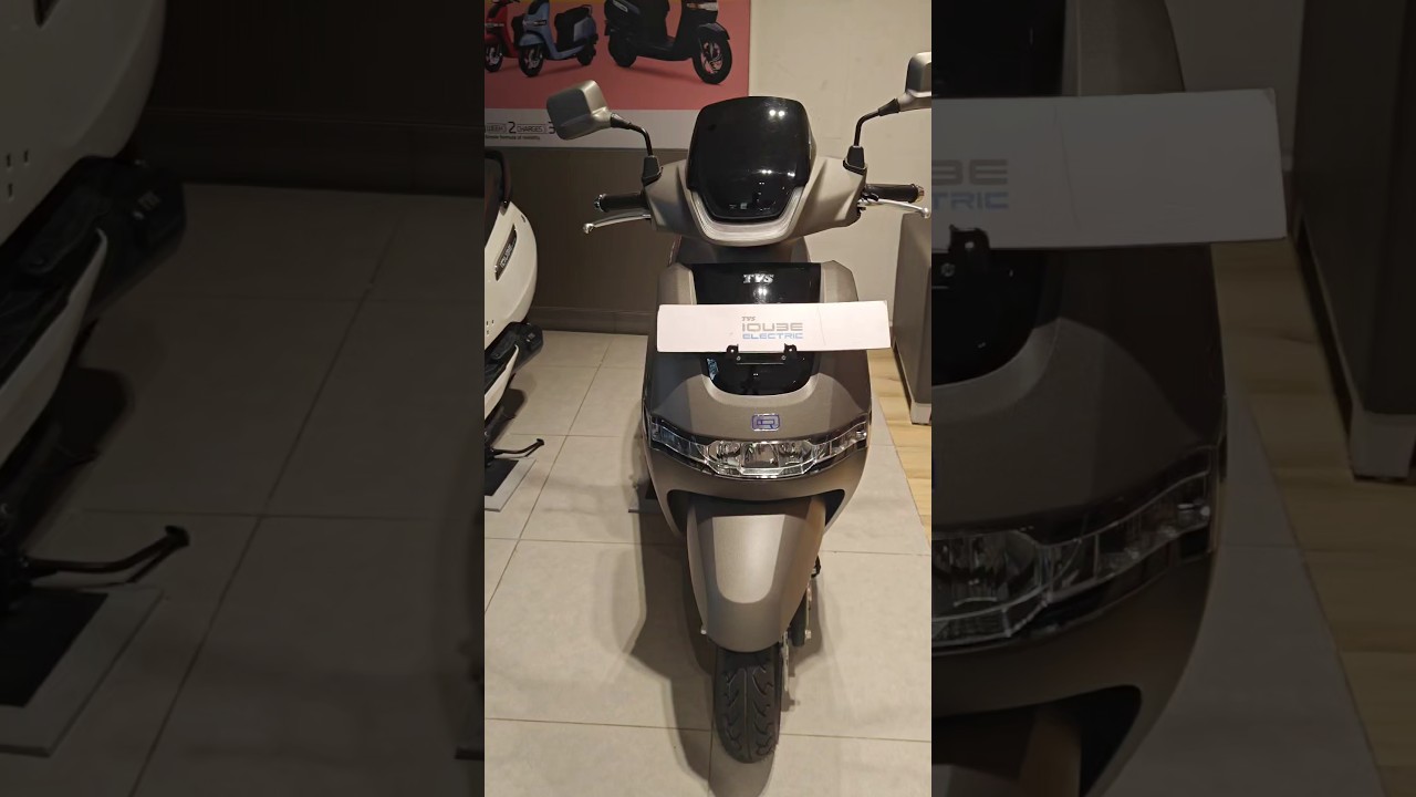tvs iqube electric scooter review in Tamil 
