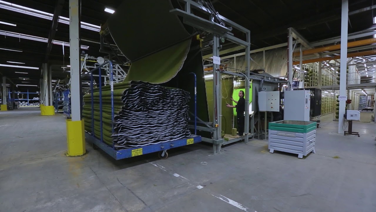 Manufacturing artificial grass YouTube