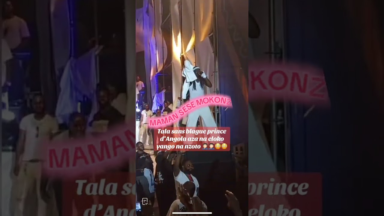 Prince d'Angola animateurs  ya Jet 7 👏👏de ferre gola le padre