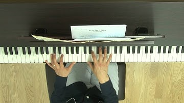 "Fur Elise" - l. van Beethoven, piano tutorial with explaination, how to play the piano, part 2.