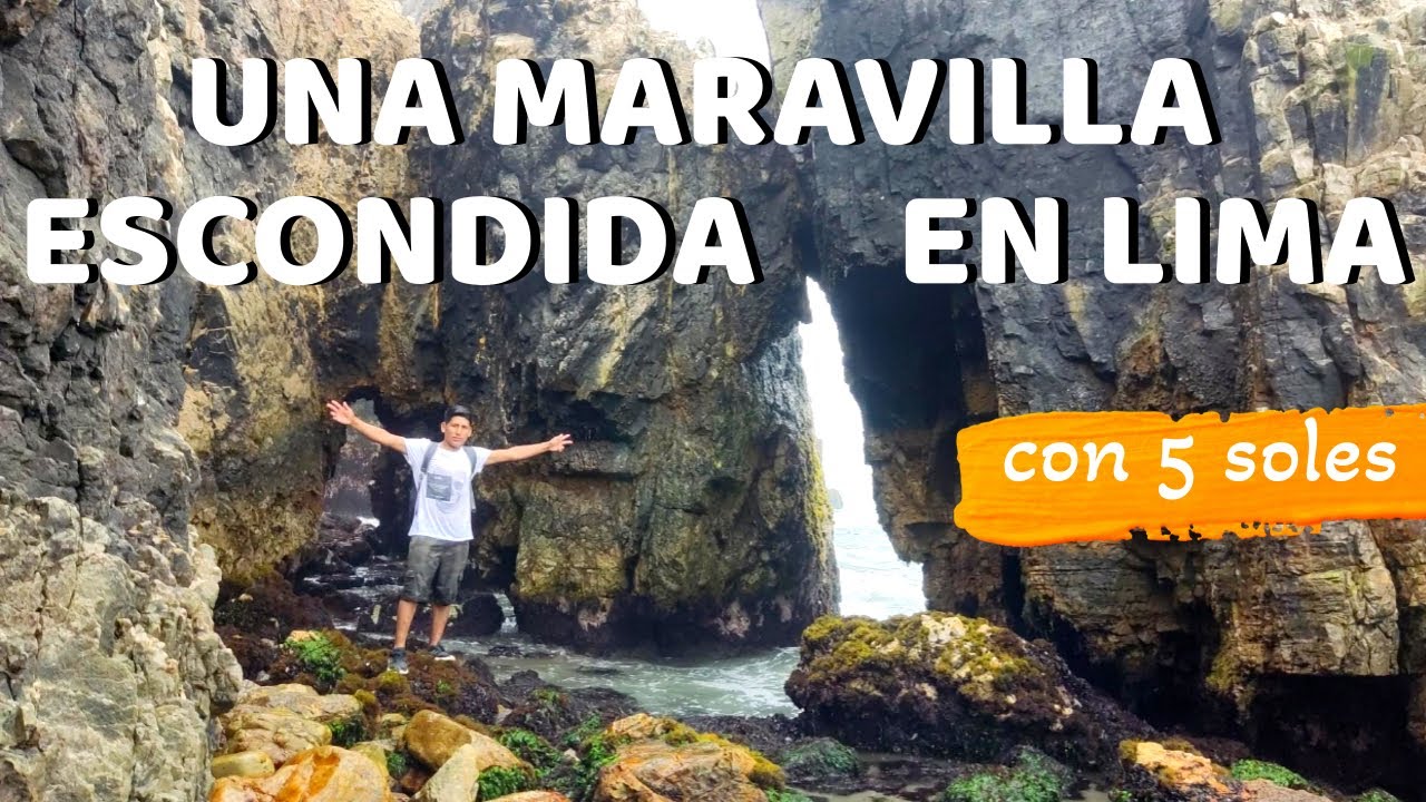 🤩 Trekking playero hacia la GRUTA ESCONDIDA en playa La Chira (Chorrillos - Lima)