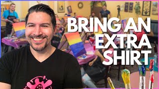 Paint Party Tutorial - Don't Forget To Bring An Extra Shirt